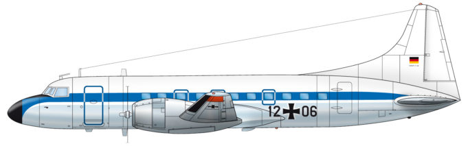 Il disegno dell'aereo che cadde a Brema