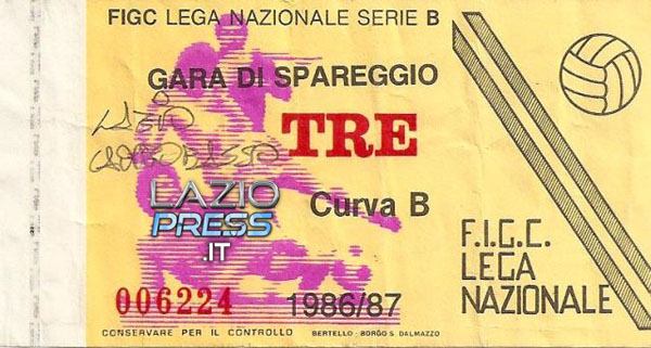 5-Luglio-1987-Campionato-Serie-B-Spareggio-Retrocessione-Serie-C-Lazio-Campobasso