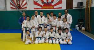 Il gruppo di Torino judo Frascati