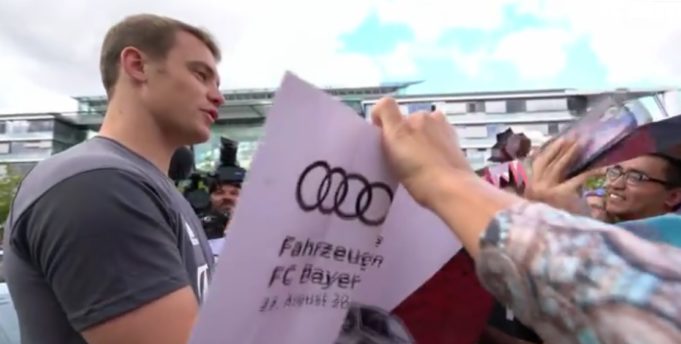 Manuel Neuer Audi