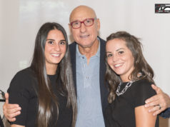 Graziani e con lui la figlia e la nipote di Tonino Gasperini