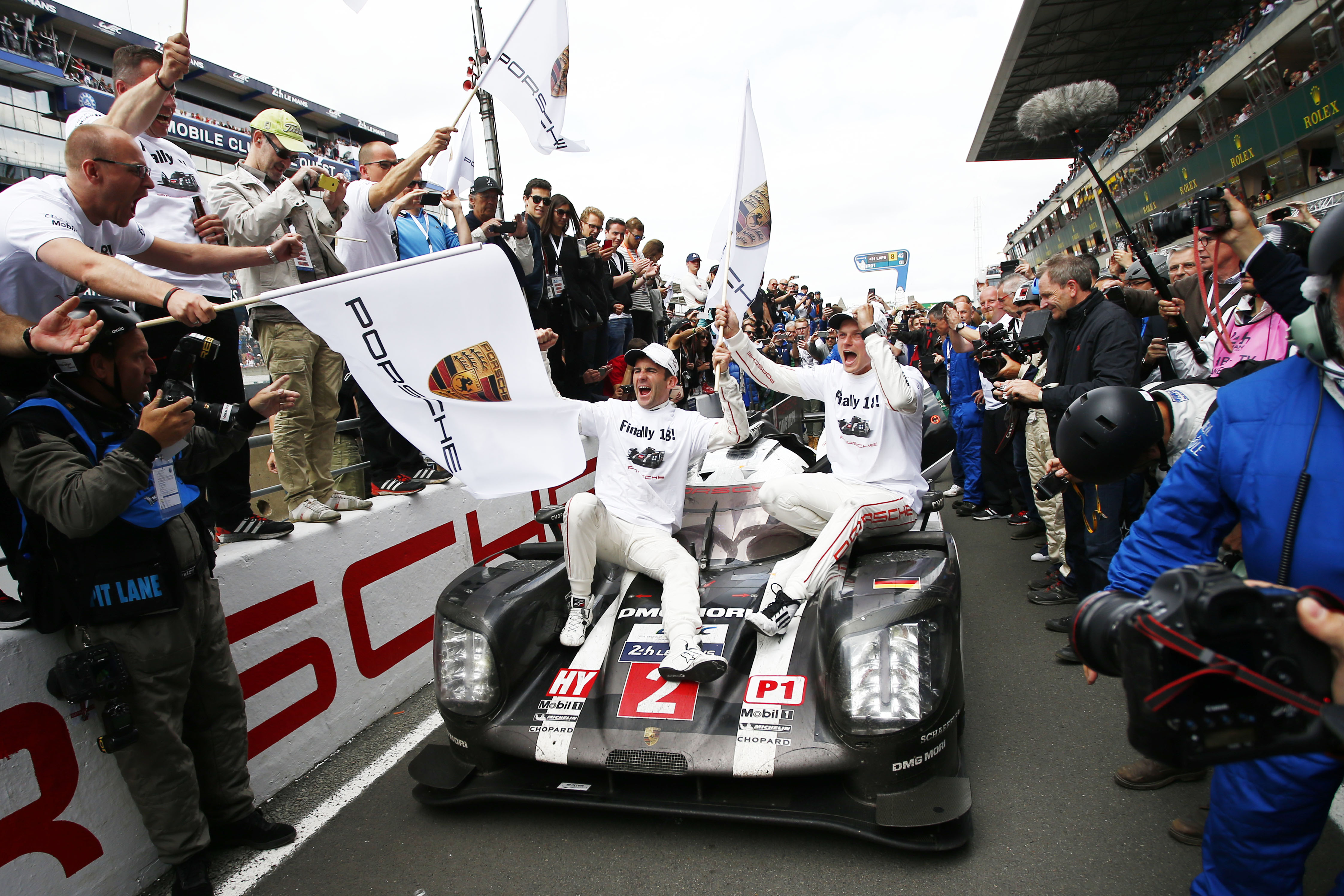 Porsche Team: Romain Dumas, Marc Lieb 