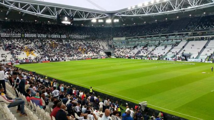 L'interno dello Juventus stadium nel pre-gara con l'Udinese lo scorso 23 agosto 2015