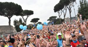 Partenza - Start Roma 04-02-2017 Maratona di Roma Rome Marathon Foto Andrea Staccioli/Insidefoto/Ufficio Stampa Maratona di Roma