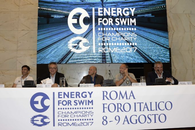 Energy Standard Trophy Energy for swim , champions for charity Press Conference Stadio del Nuoto, Roma, Italy Jun 23, 2017 Photo © Giorgio Scala/Deepbluemedia/Insidefoto