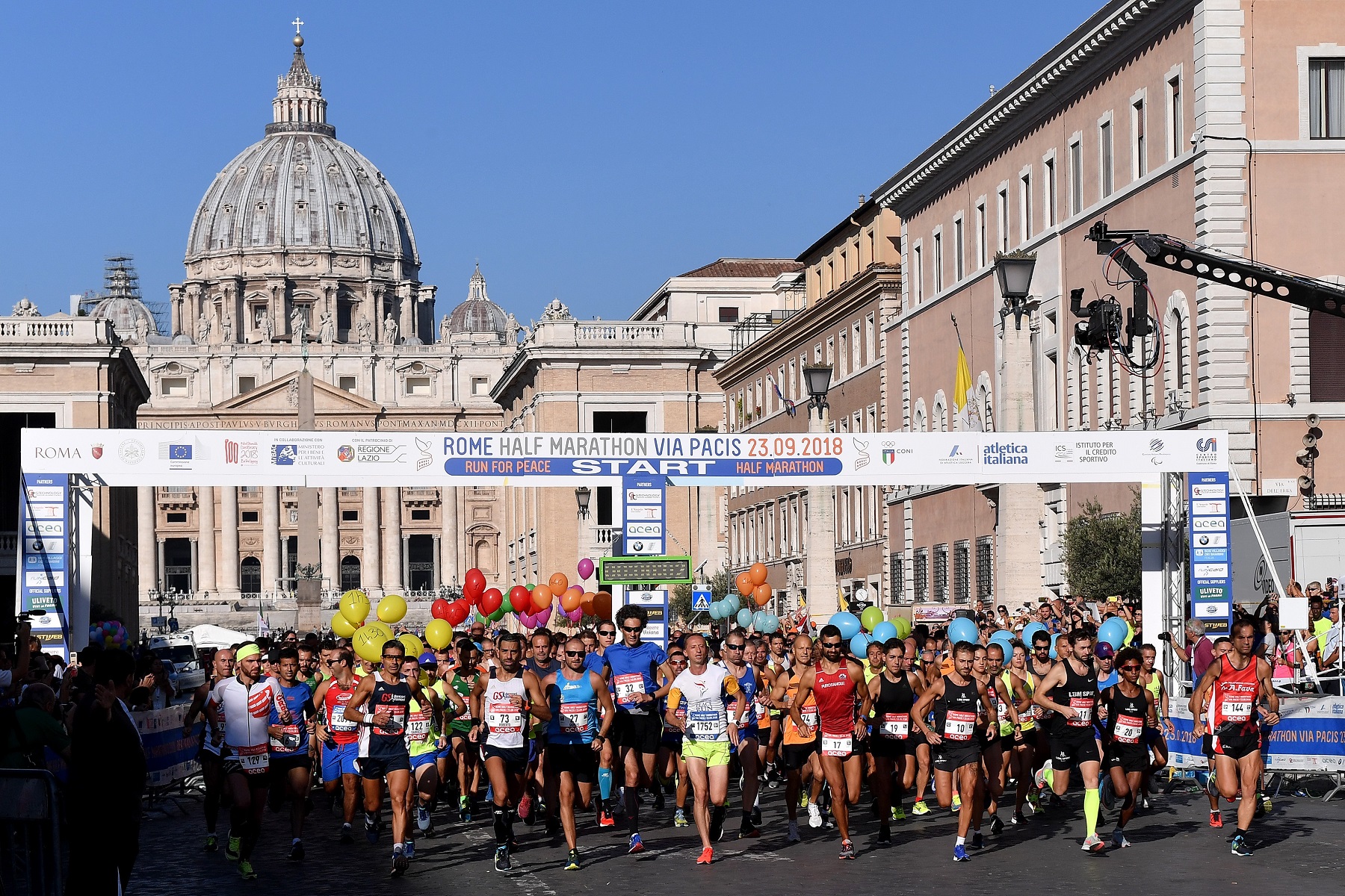 Roma Half Marathon Via Pacis Foto Andrea Staccioli Insidefoto
